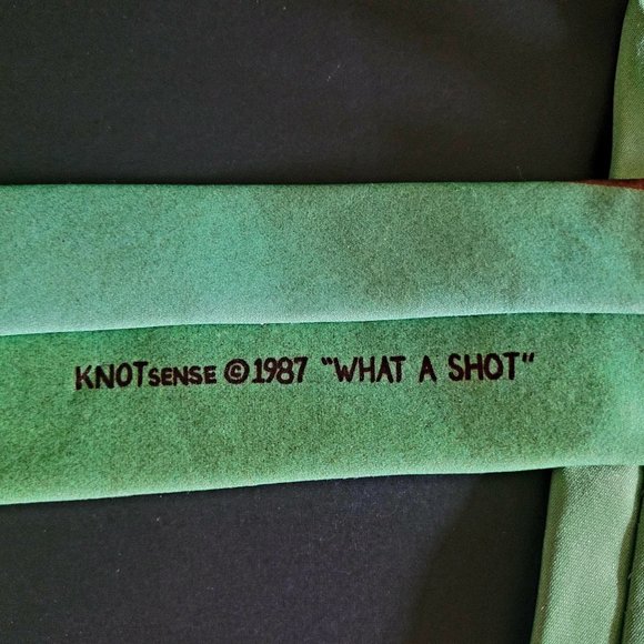 Vintage Golf "What a Shot" Neck Tie (1987) - Picture 3 of 3